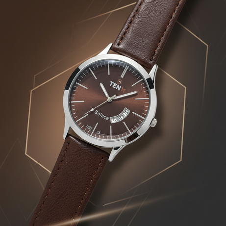 TEN Signature Deep Brown Men Watch