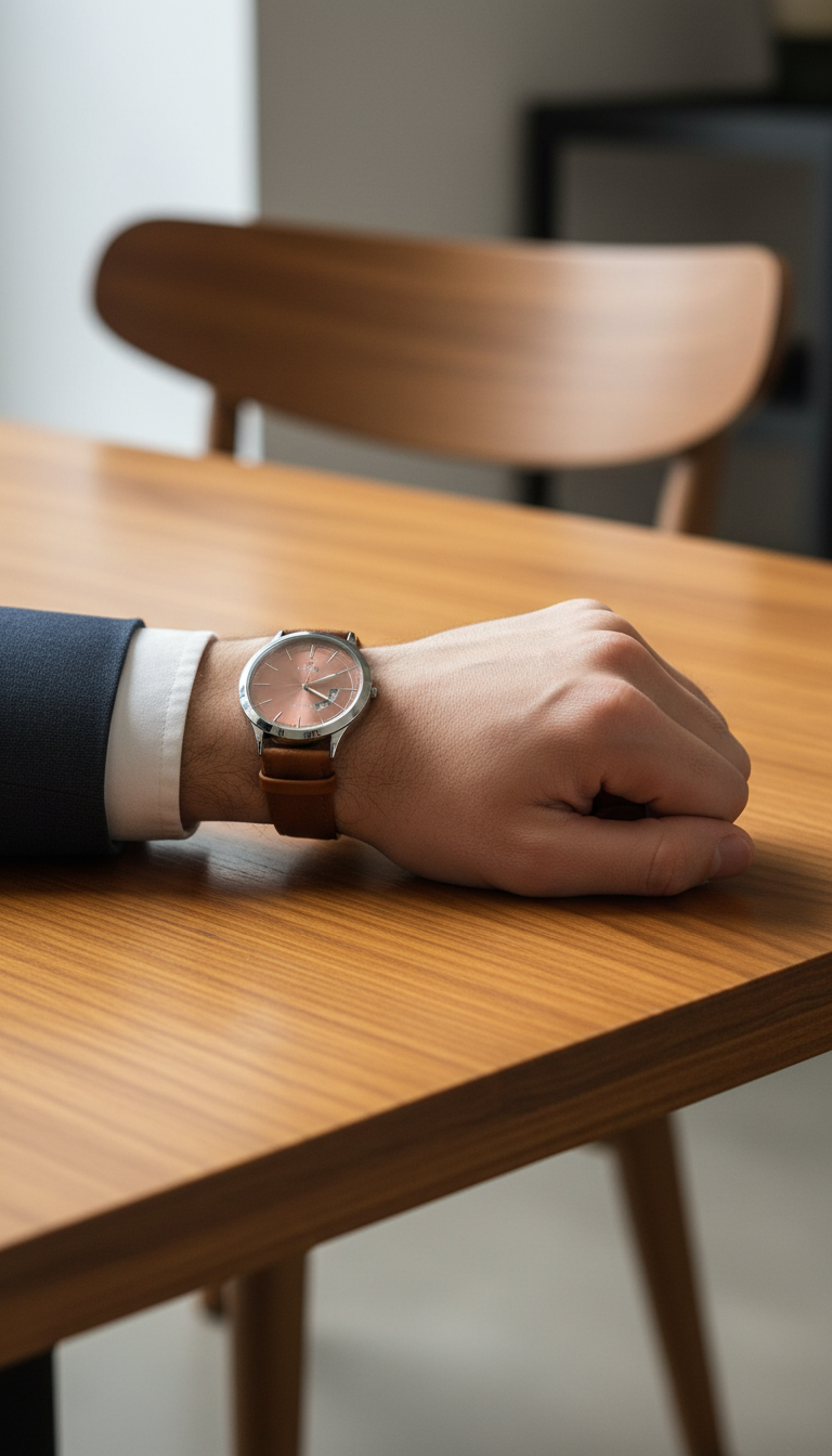 TEN Signature Brown Men Watch