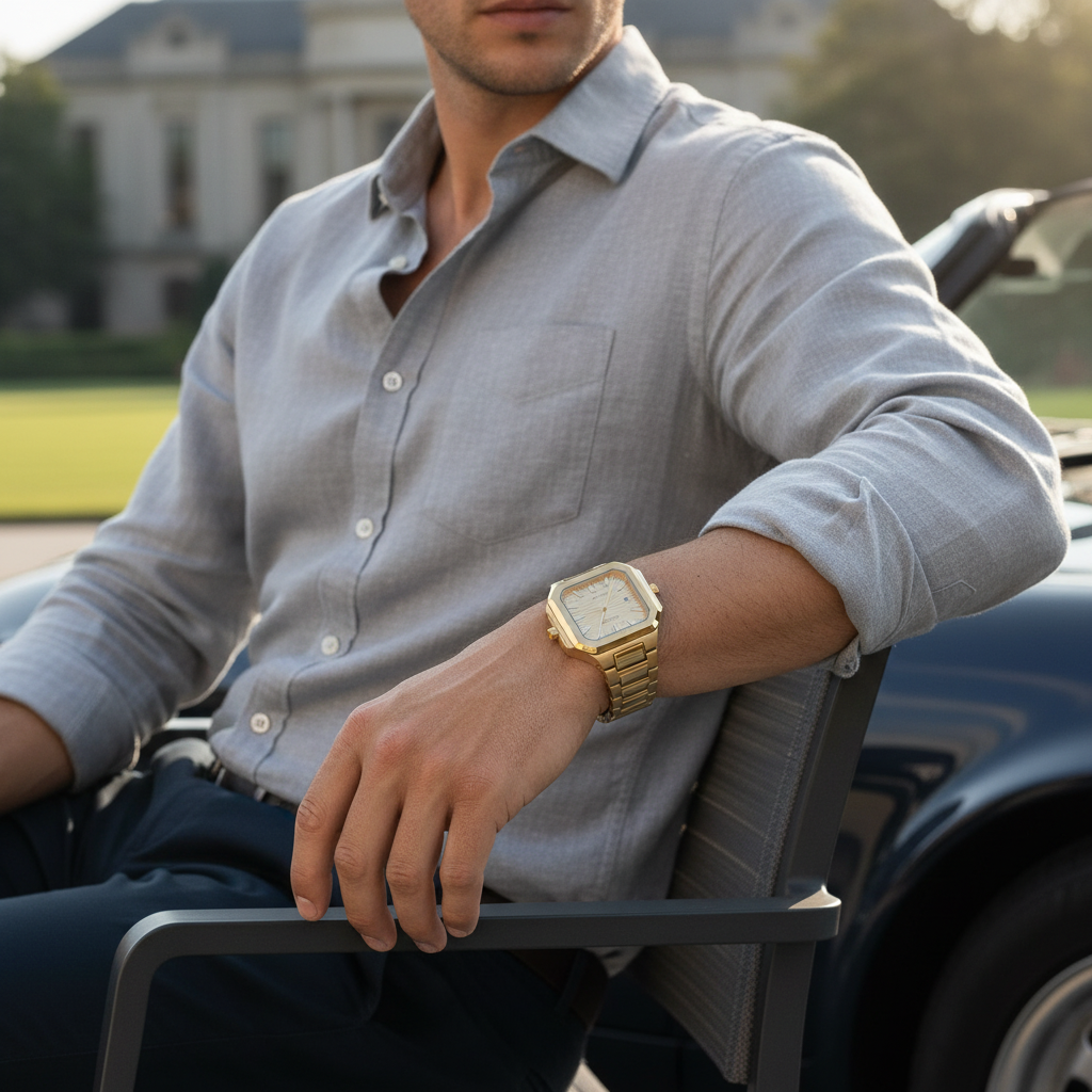 Danel Power Golden Edition Men Watch