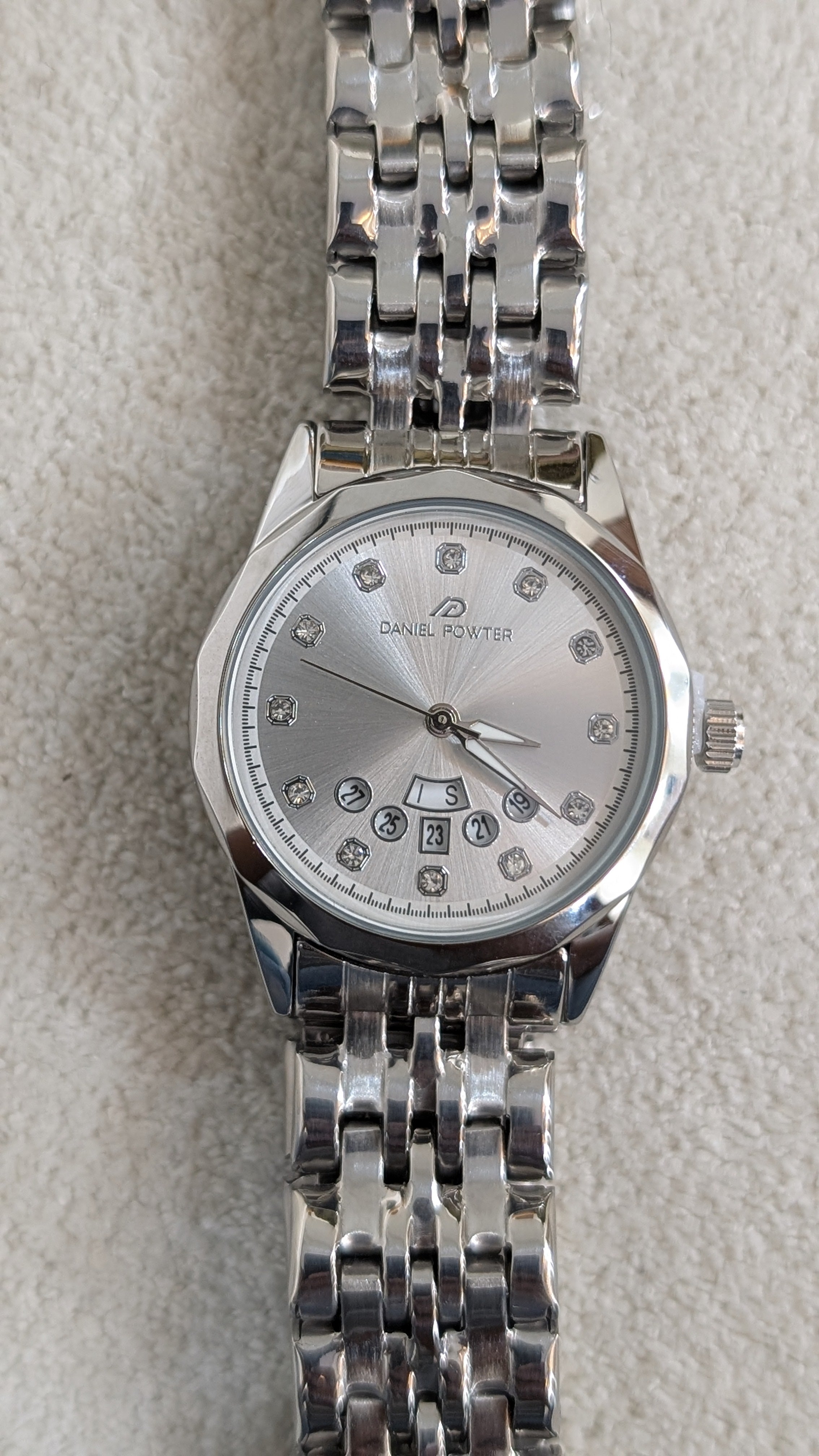 Danel Imperial Silver Women Watch