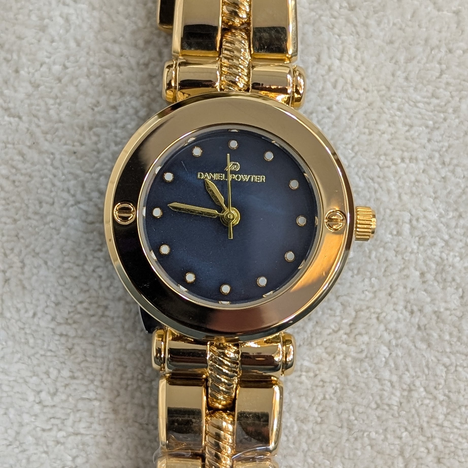 Danel Noble Golden & Black Dial Women Watch