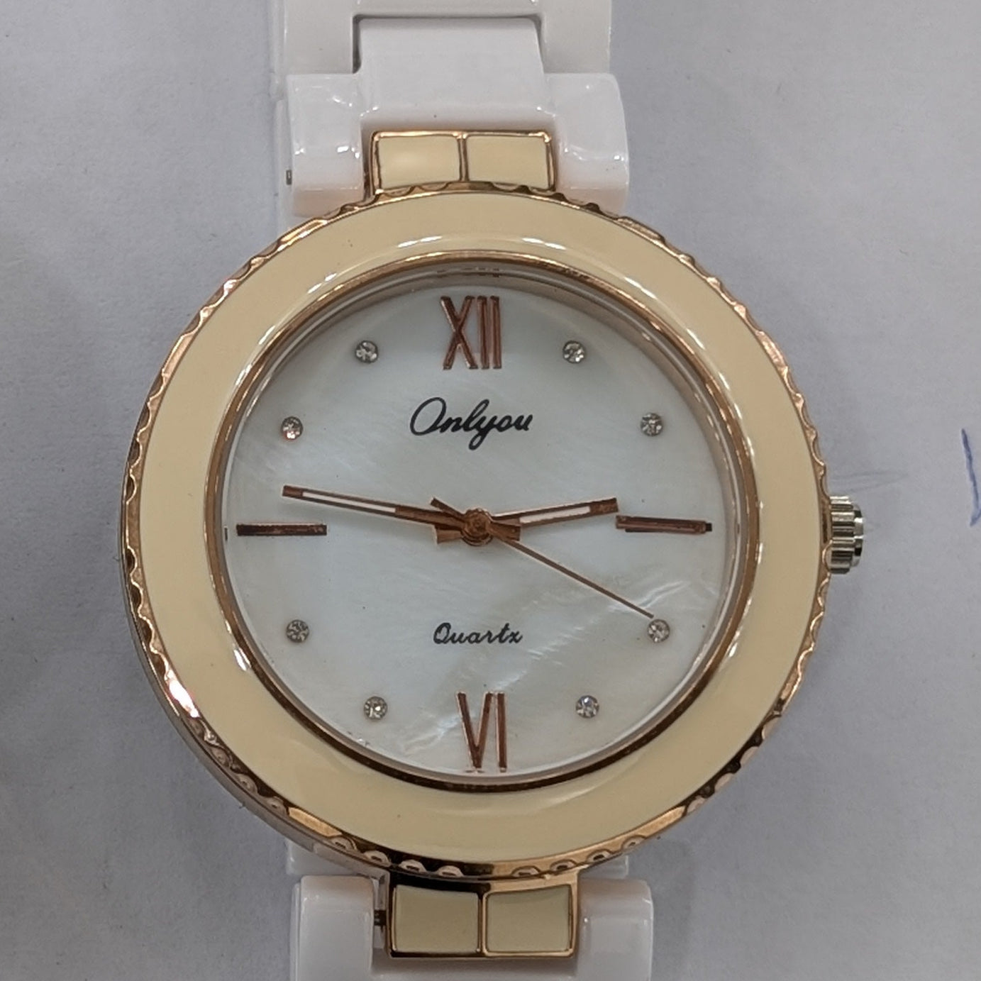 Onlyou DuoX Golden Women Watch