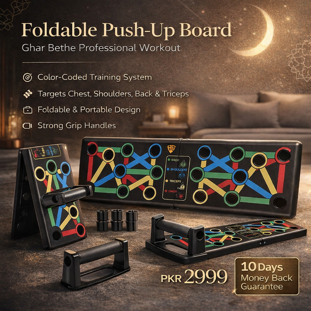 Foldable Push-Up Board for full body workout
