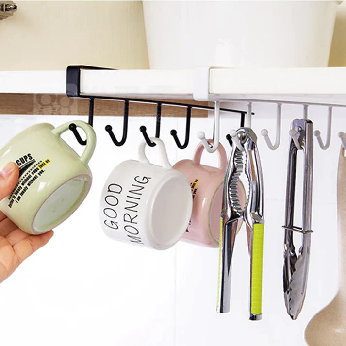 Mug Holder with 6 Hooks