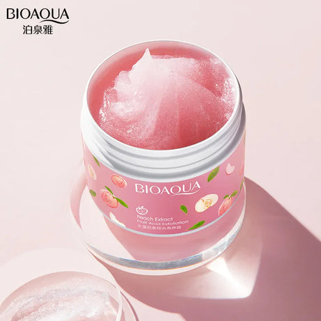 Original Bioaqua Peach Extract Fruit Acid Exfoliating Face Gel Cream