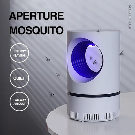 USB Power Electric Indoor Mosquito and Insect Killer With UV Light LED Mosquito Lamp Non-Toxic No Zapper Suction Fan