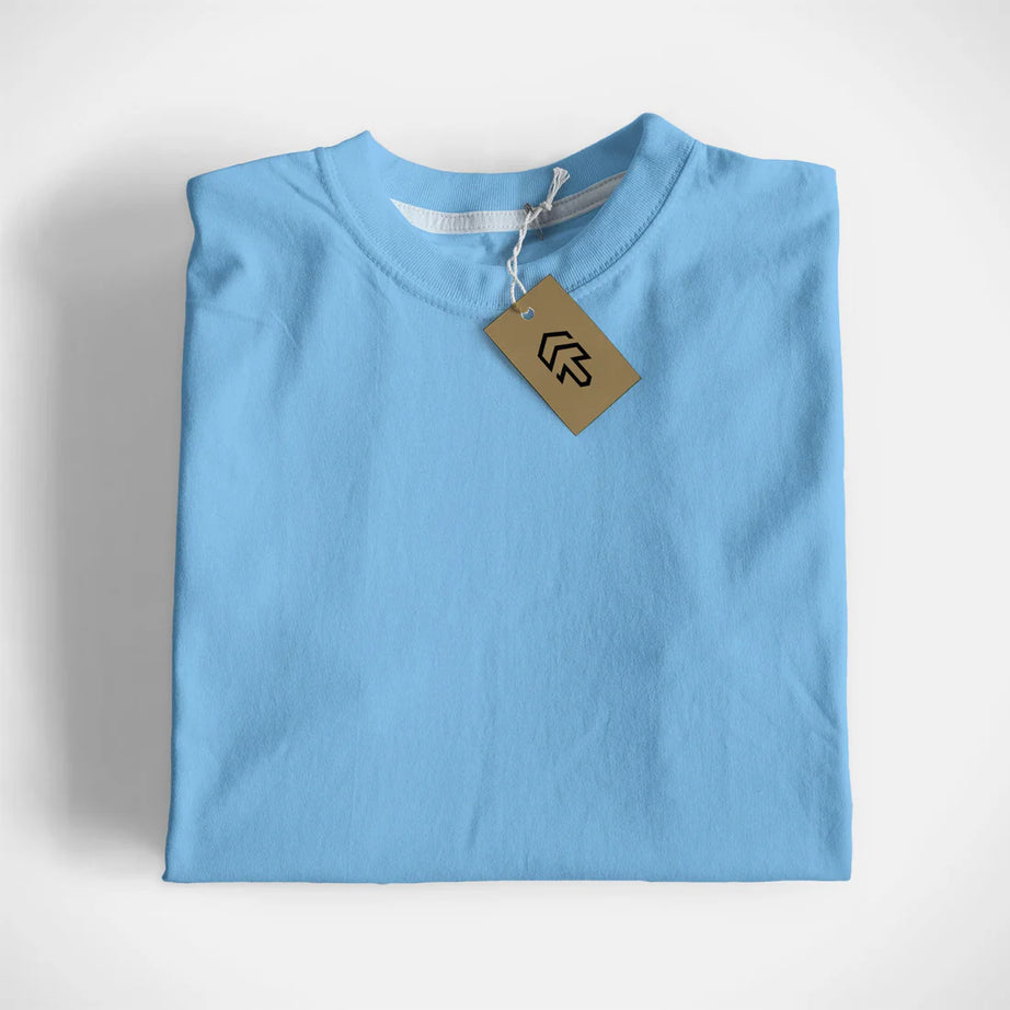 Sky Blue Basic T-Shirt