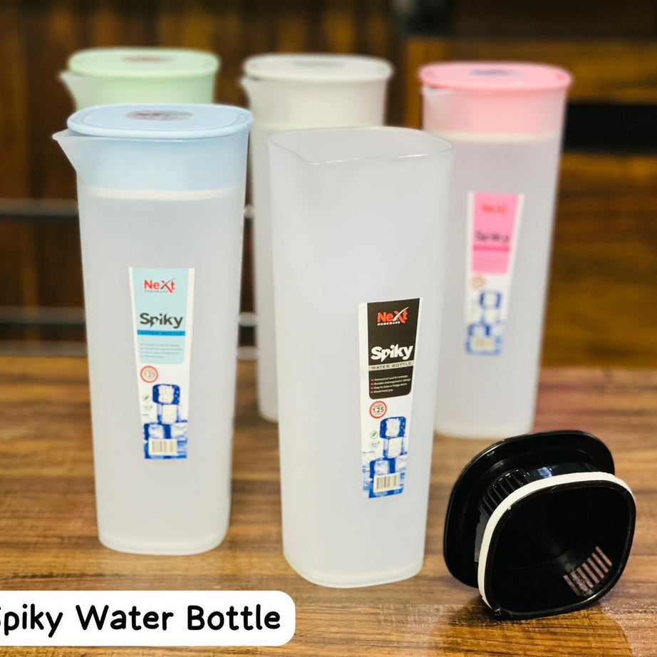 1.2 Liter Plastic Next Spiky Water Bottle For Home and Outdoor Use