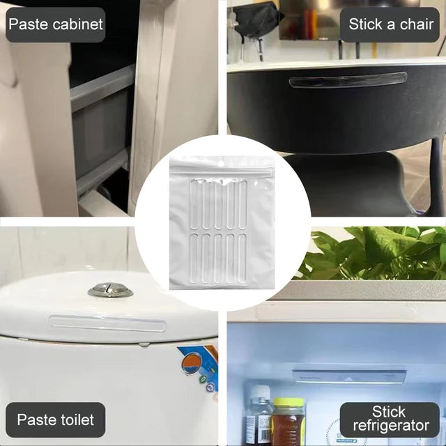 10/20/30 Pcs Self Adhesive Silicone Bumper Strip For Wall Protect from Chair, Sofa, Door and Table