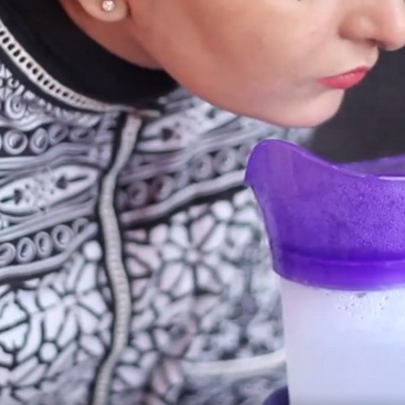 2in1 Imported Steam Facial Steamer and Inhaler for Nasal Blockage Relaxation and Improves Skin Clarity and Tone