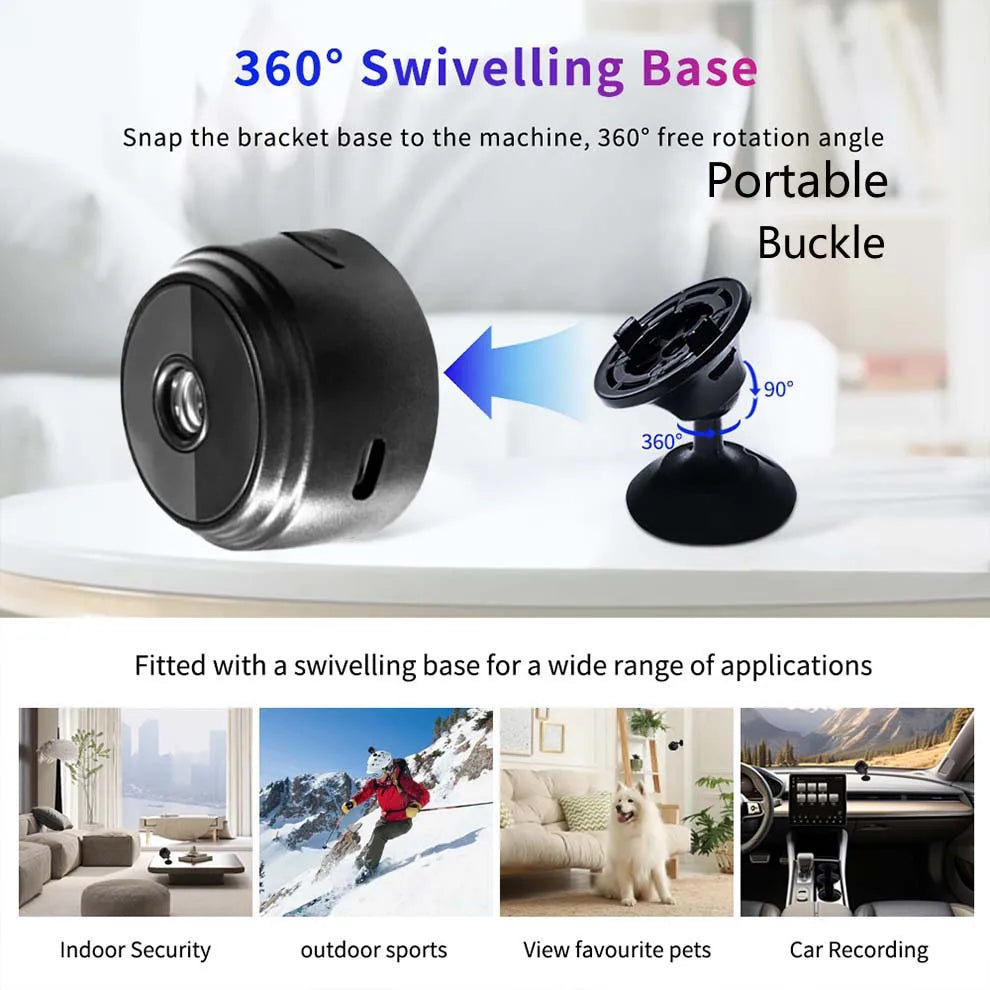 A9 Security Camera 1080P HD with Wireless monitoring
