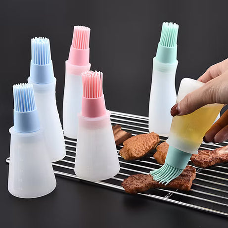 Silicone Brush Oil Bottle