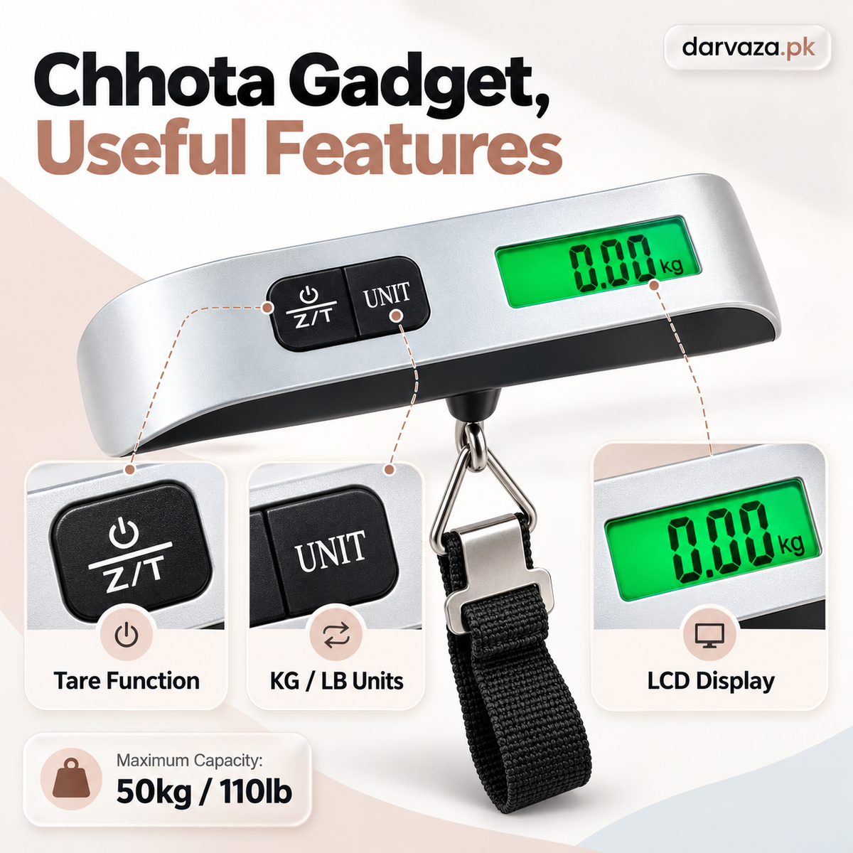Digital Luggage Weight Scale