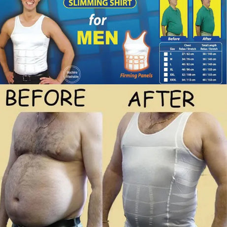 Men Slim N Lift Slimming Shirt and Body Shaper
