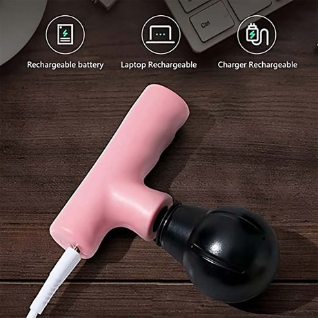 Portable Pocket Electric Body Massager Gun for Fascial Deep Muscle Massage