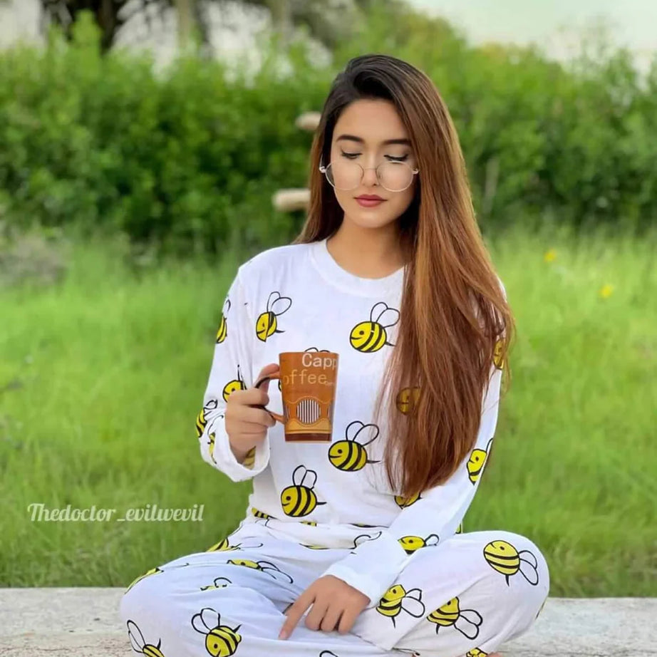 Honey Bee X Doctor Evil Night Suit