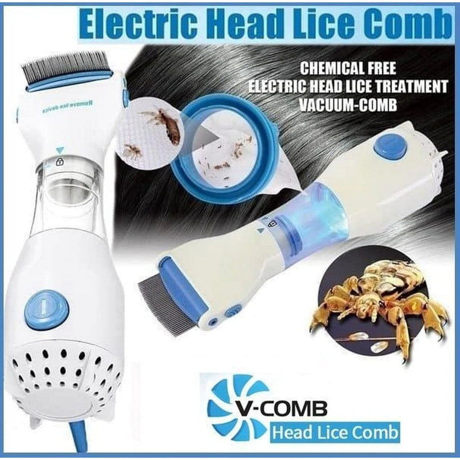 High Quality V-Comb Anti Lice Device With Stainless Steel Teeth and Gentle Rounded Edges For Removing Head Lice And Eggs Instantly