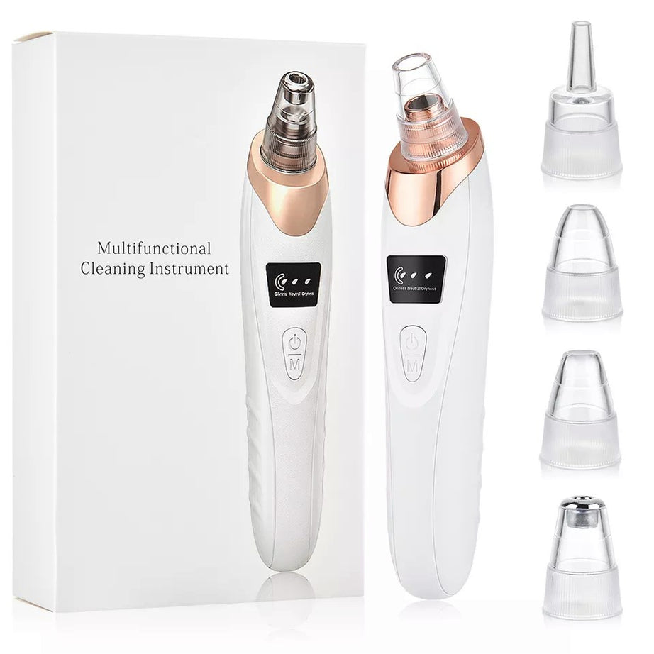 Multifunctional Cleaning Instrument For Pore Acne Pimple Removal and Vacuum Suction Facial Pore Cleaner