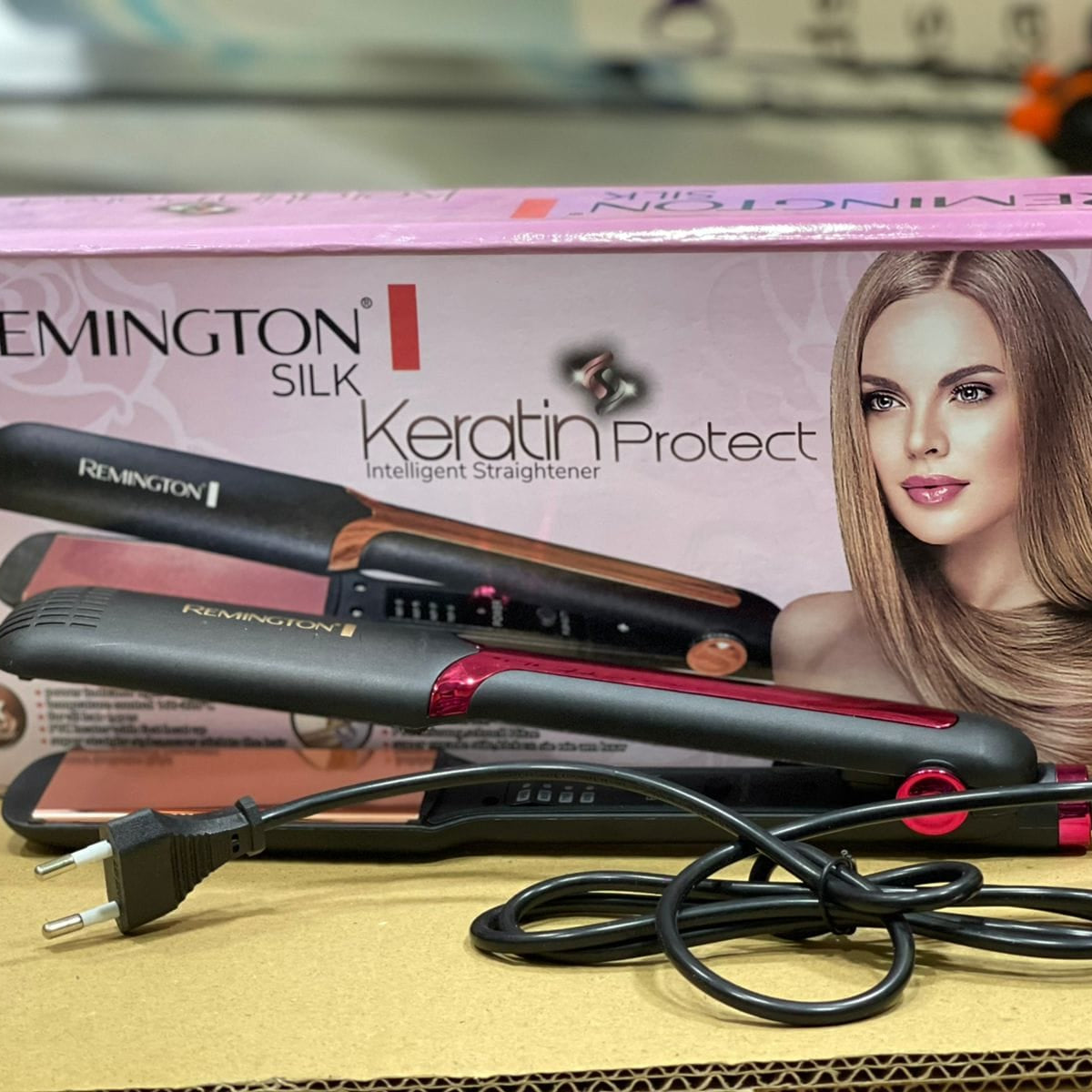 Professional Remington Hair Straightener with Slim Plate Straighten