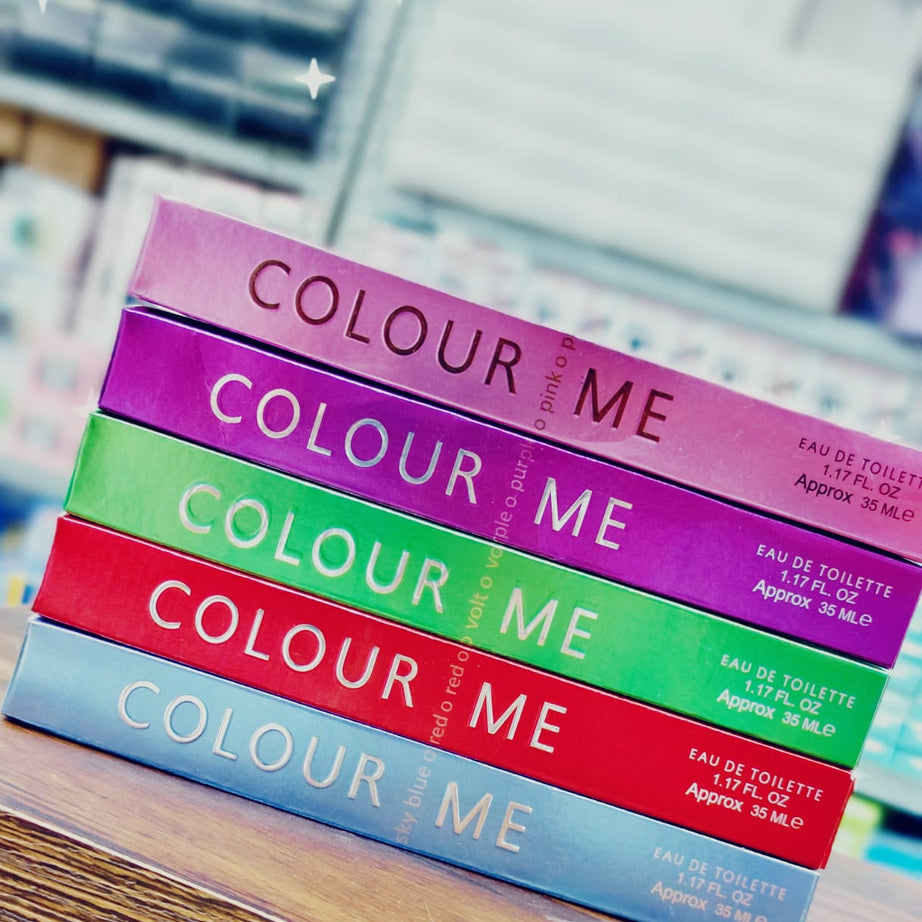 Set of 5 Pcs Colour Me pen Perfume Best Fragrance 35ml