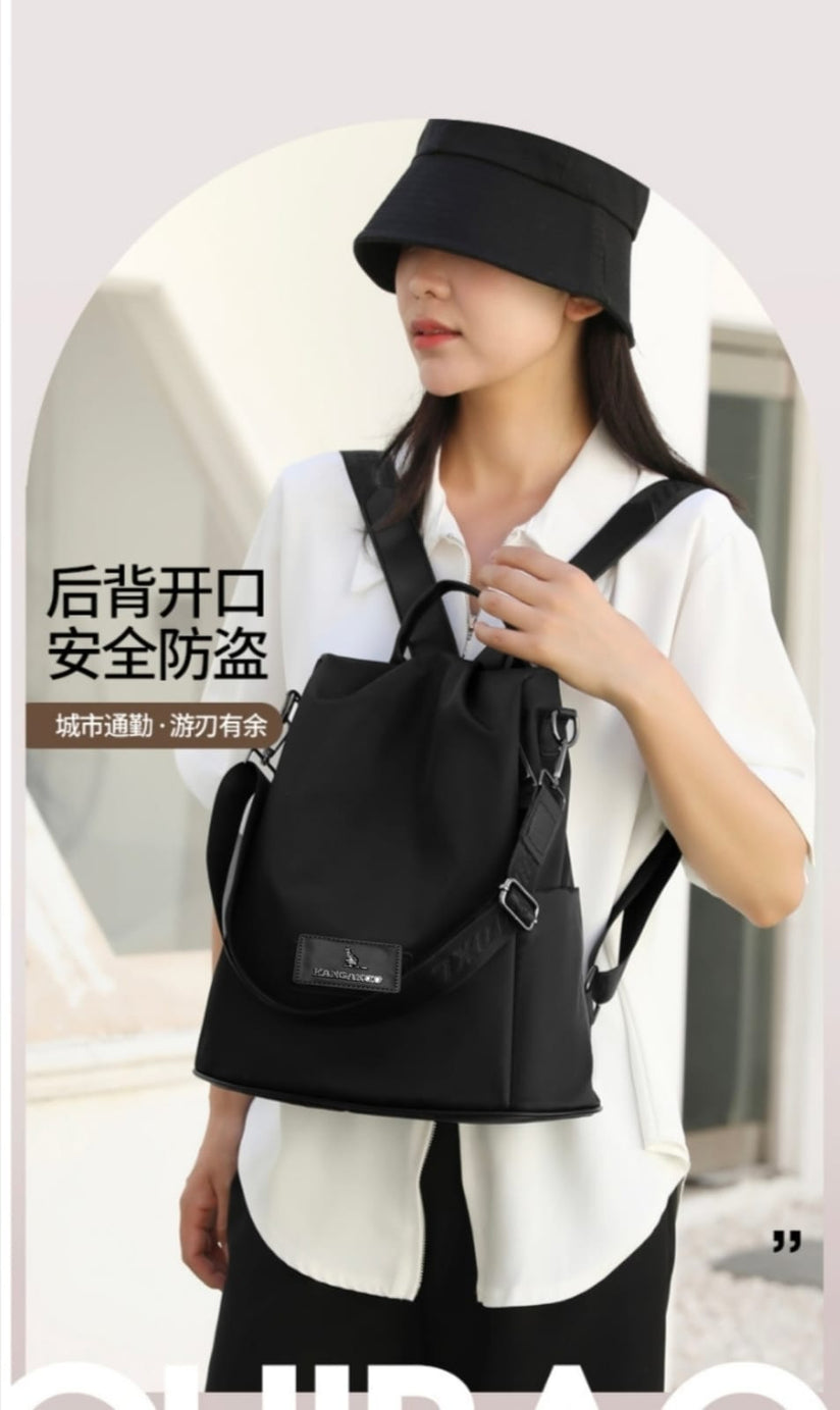 New Branded Stylish KANGROO Twin One Backpack and Crossbody Bag For Women
