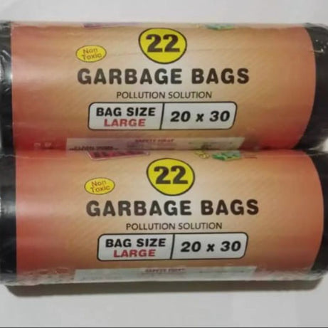 (Pack of 3) Non Toxic Export Quality Garbage Bag Roll For Home and Outdoor Use