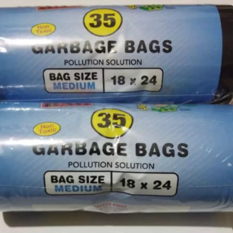 (Pack of 3) Non Toxic Export Quality Garbage Bag Roll For Home and Outdoor Use