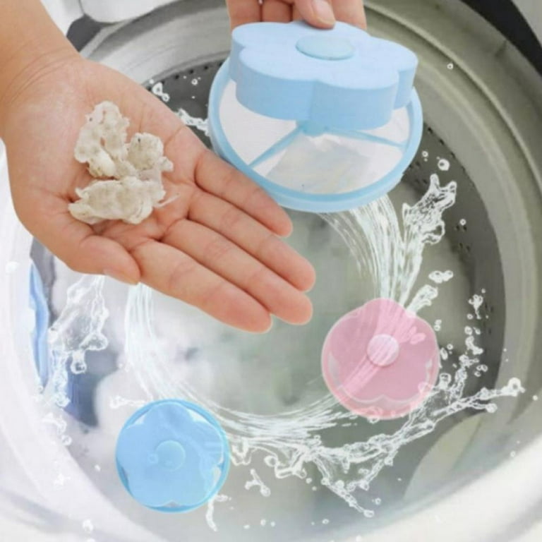 (Pack of 3) Reusable Washing Machine Filter dust particles Hair and Lint Garbage Catcher