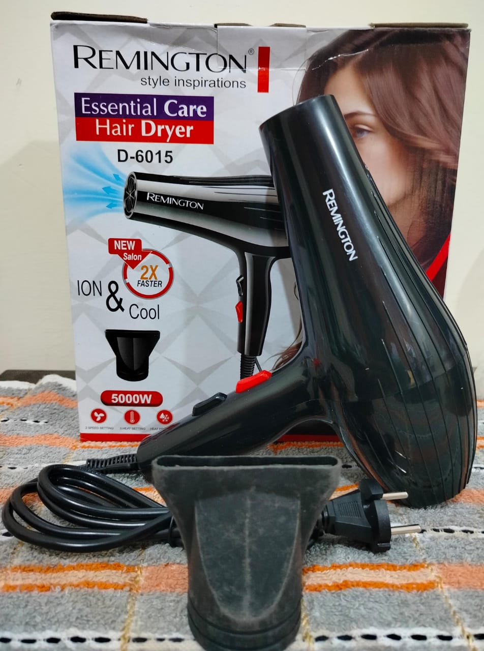 Remington Electric Essential Care Hair Dryer 5000W with Box