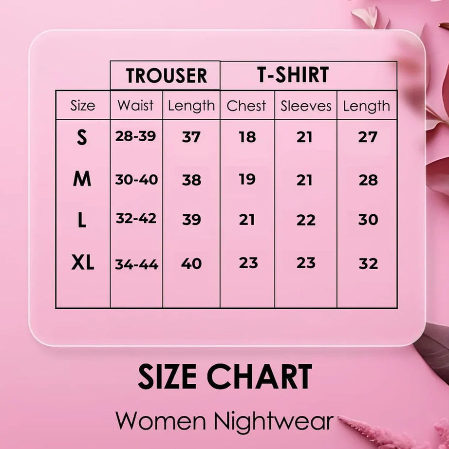 Pink Aura Night Suit