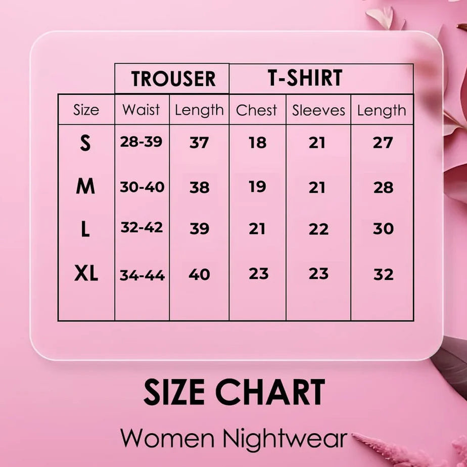 Black Goodnight Comfort Nightwear