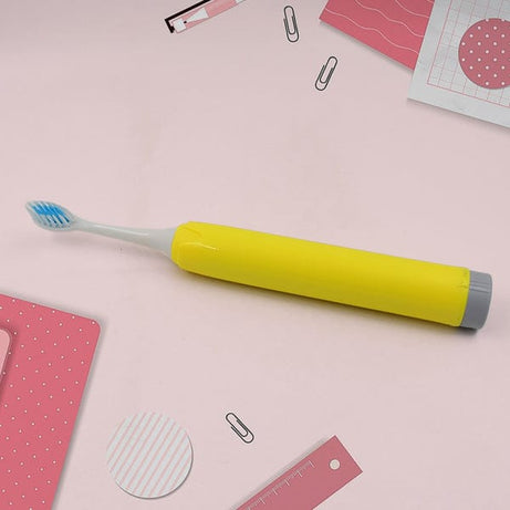 (Pack of 2) Waterproof Electric Head Cell Operated Toothbrush For Adult Use