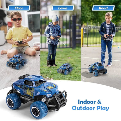 Mountain Cross Country Wireless Remote Jeep Control Off Road Vehicle Model Toy with Box For Kids