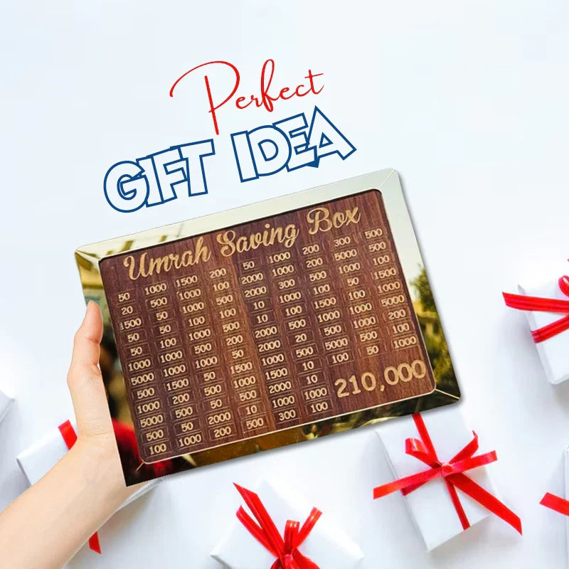 Umrah Saving Box - Save 210,000 Smartly for Your Umrah Journey