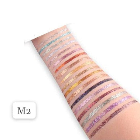 MISS ROSE 18-Color Sequin Glitter Eyeshadow Palette