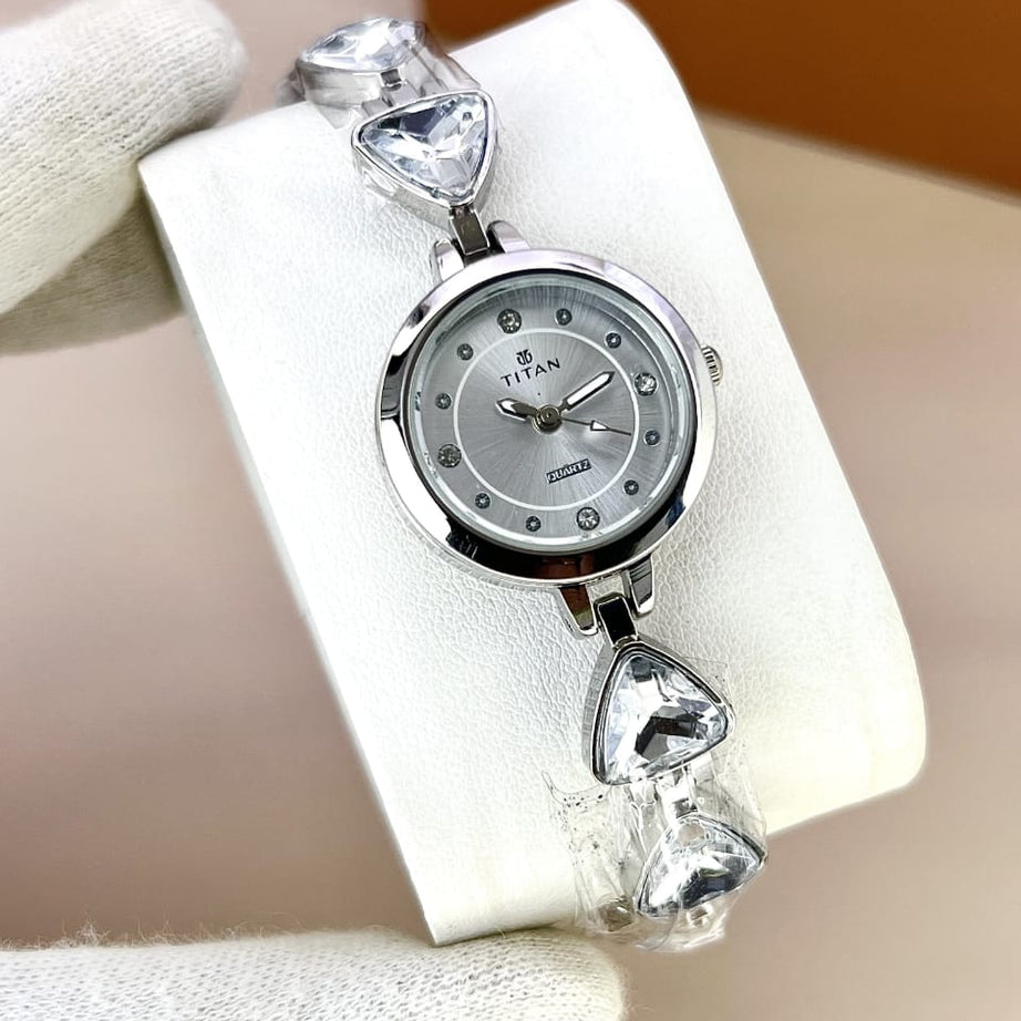 Women’s Titn Diamond Watch (Random Color Combo)