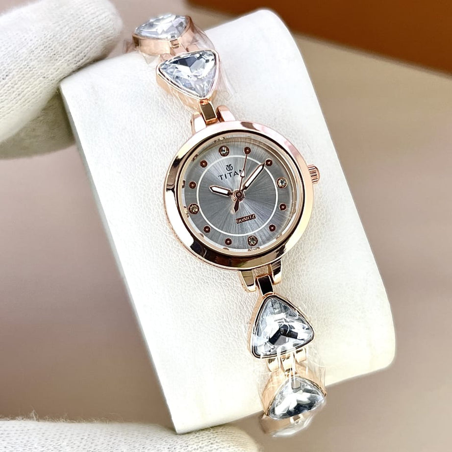 Women’s Titn Diamond Watch (Random Color Combo)