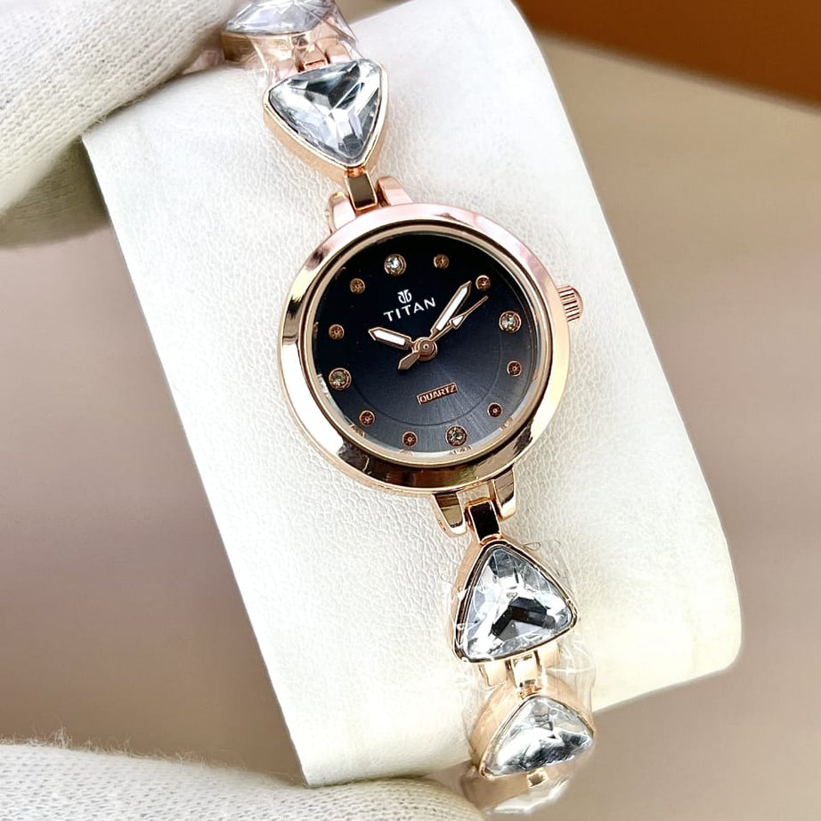 Women’s Titn Diamond Watch (Random Color Combo)