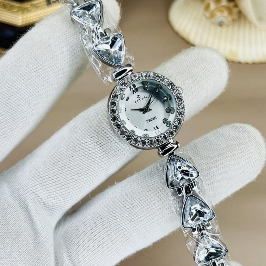 Women’s Titn Luxury Diamond Watch (Random Color Combo)