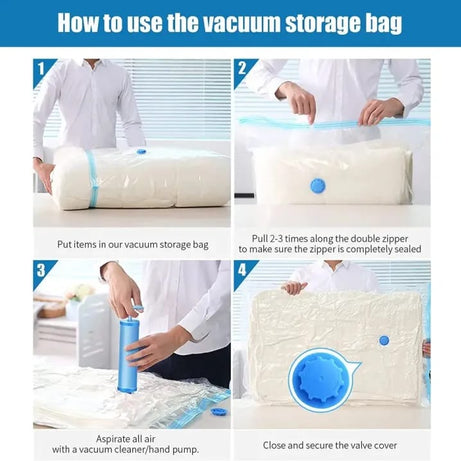 Vacuum Storage Bags | Space Saver Bags for Clothes & Bedding