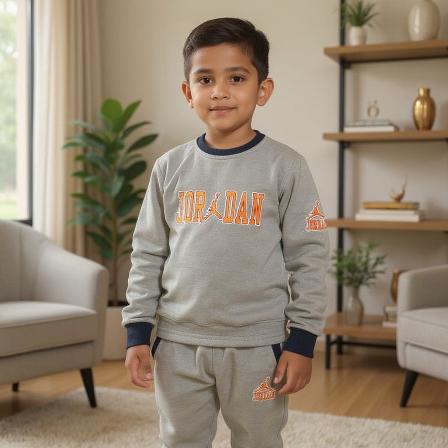 Grey Jord Track Suit for Kids