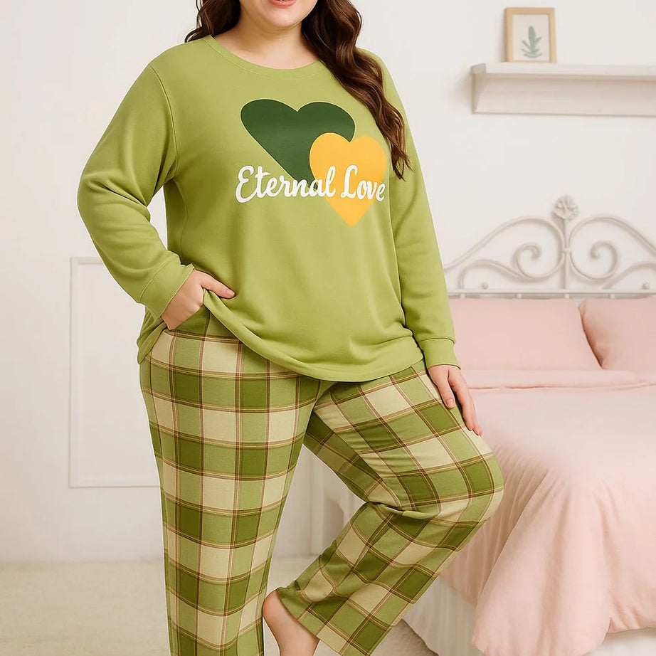 Winter Eternal Love Co-Ord Set Night Suit