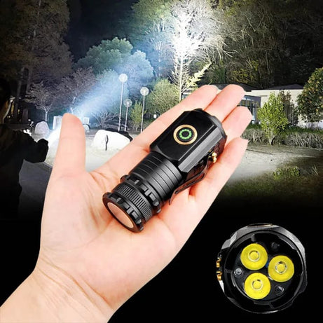 Mini 3 LED Flashlight Premium Outdoor Torch