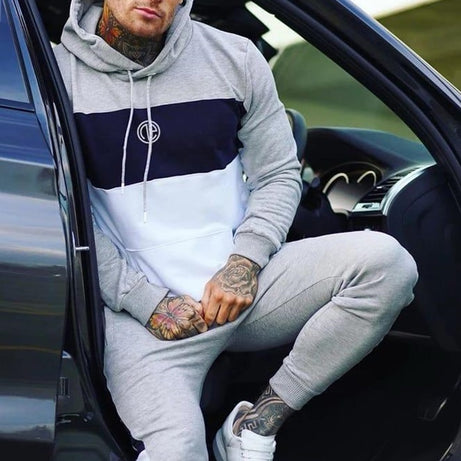 Contrast Panel Track Suit