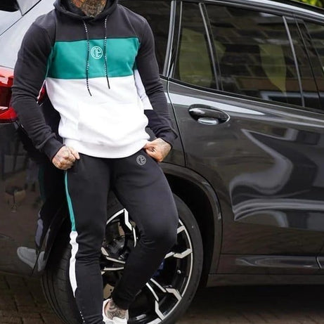 Contrast Panel Track Suit