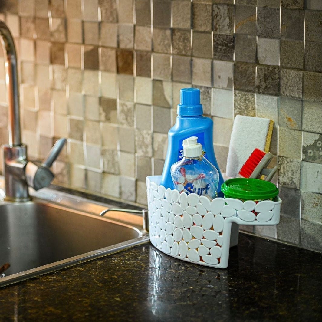 Wall Mounted Bathroom Storage Triangle Corner Shelf Organizer With Drainage Hole