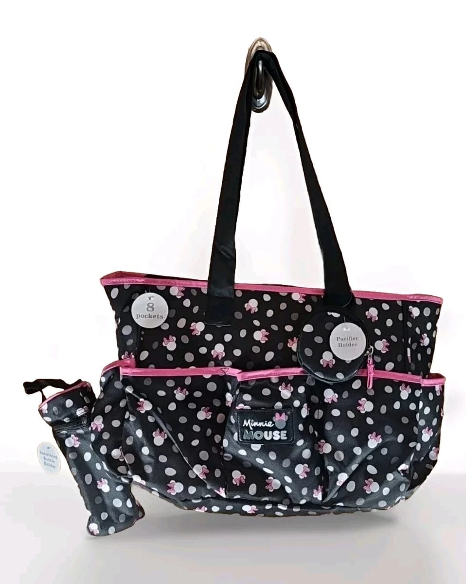 Disney Minnie Mouse Baby Diaper Bag (Imported)