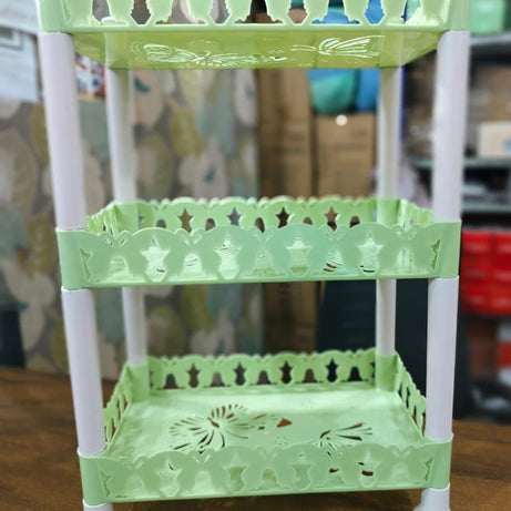 3-Layer Multipurpose Storage Trolley & Rack