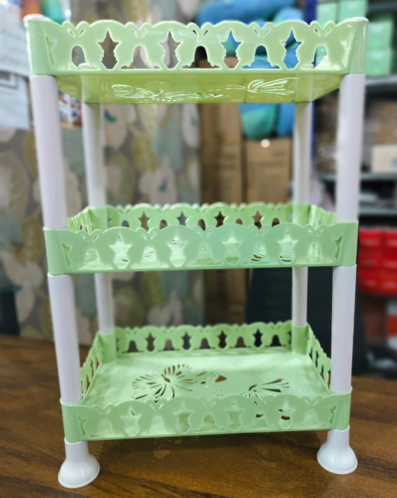 3-Layer Multipurpose Storage Trolley & Rack