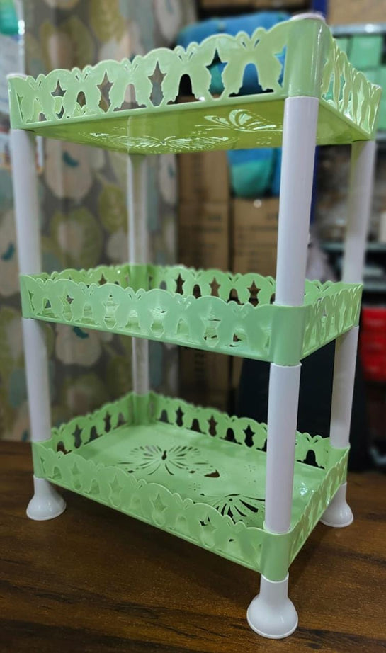 3-Layer Multipurpose Storage Trolley & Rack